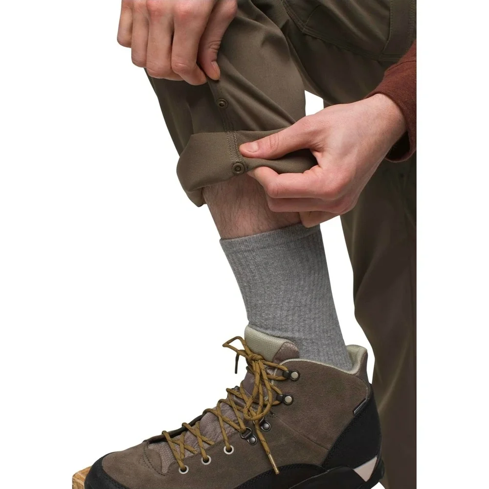 prAna Stretch Zion Pant II Men's 32x30 Slate Green Hiking Cargo Pants NWT gorp